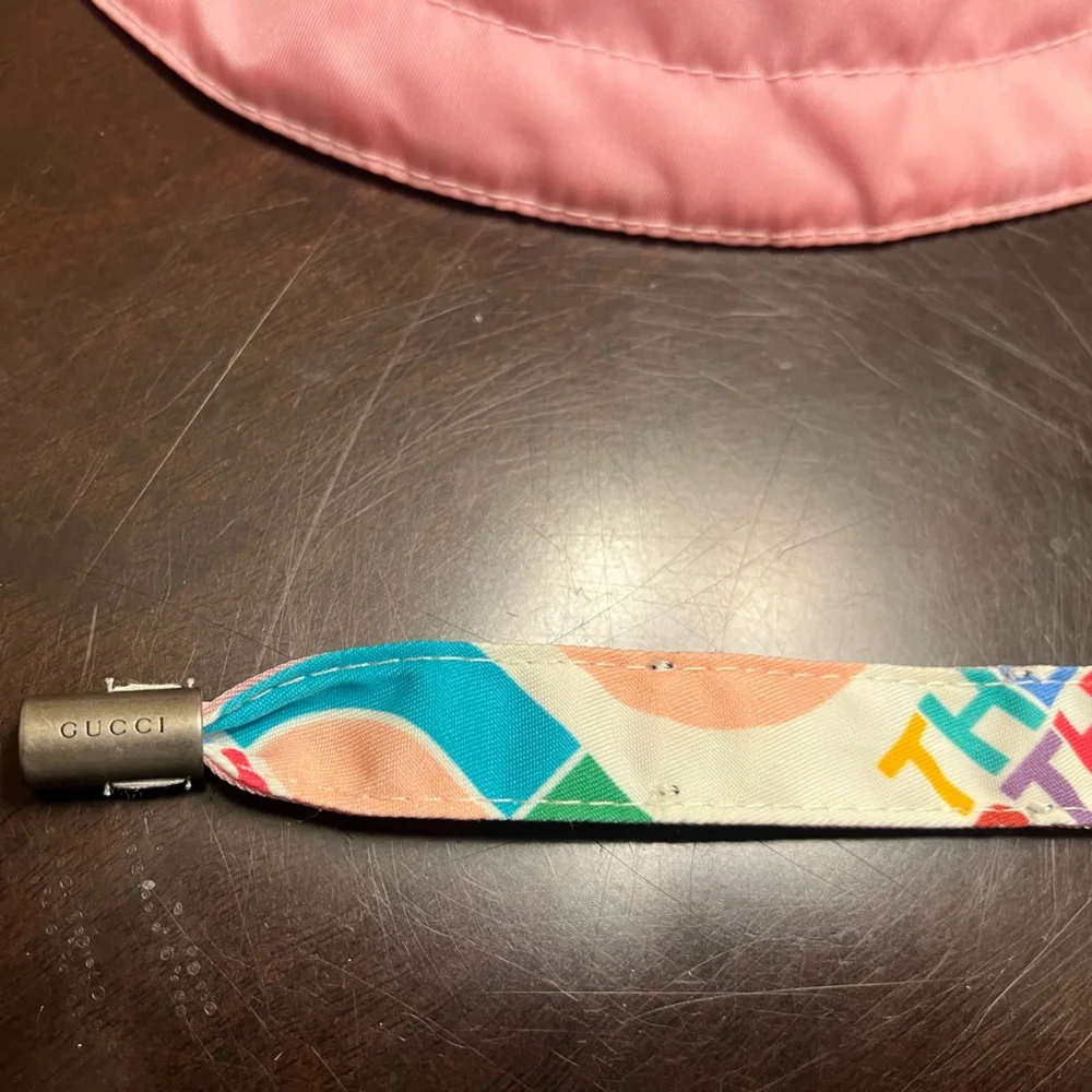 New Gucci North Face Logo Double Sided Bucket Hat Size M - Picture 16 of 16